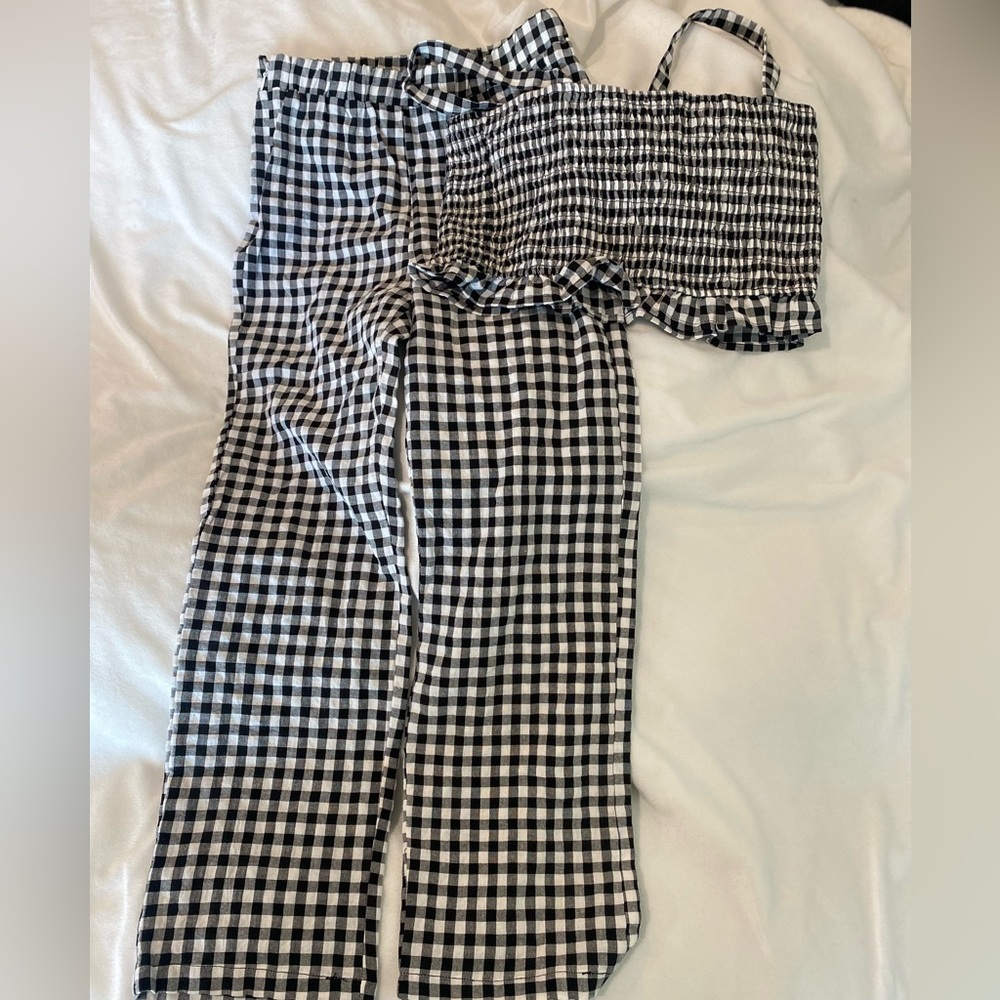 SHEIN two piece girls outfit